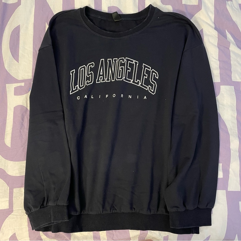 Shein Black Sweatshirt